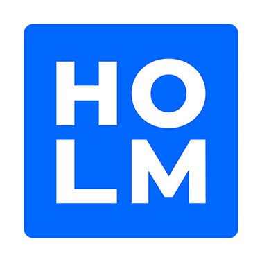 Logo til Holm Kommunikation