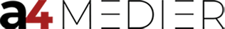 Logo til A4 Medier